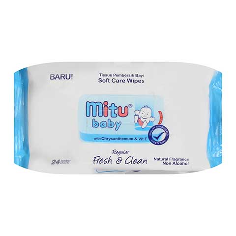 MITU SOFTCARE WIPESBLUE REF2X24S